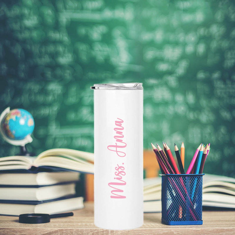Gobelet de voyage 20 oz en acier inoxydable Teacher