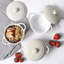 Ensemble de petites casseroles ovales en grès avec couvercle Martha Stewart-96924943-64101204