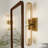 Hunter x Jasmine Roth Beverly Glen 2 Light Bathroom Vanity Wall Light Fixture