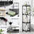 4-Tier Rustproof Stainless Steel Corner Shower Caddy With Hooks And Soap Holder-1420878078