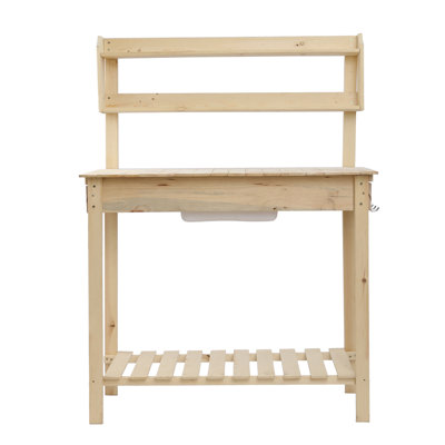 Shamima Fir Potting Bench