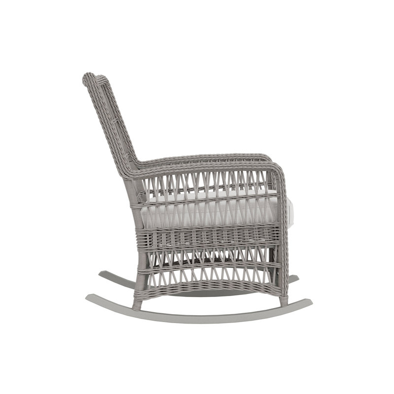 Mackinac Outdoor Rocker Chair, Canvas Natural Sunbrella® Canvas
