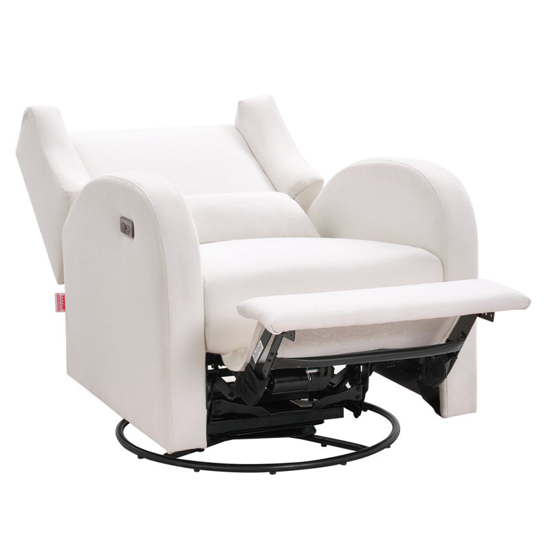 Fauteuil inclinable électrique et fauteuil oscillant électronique, Tissu beige