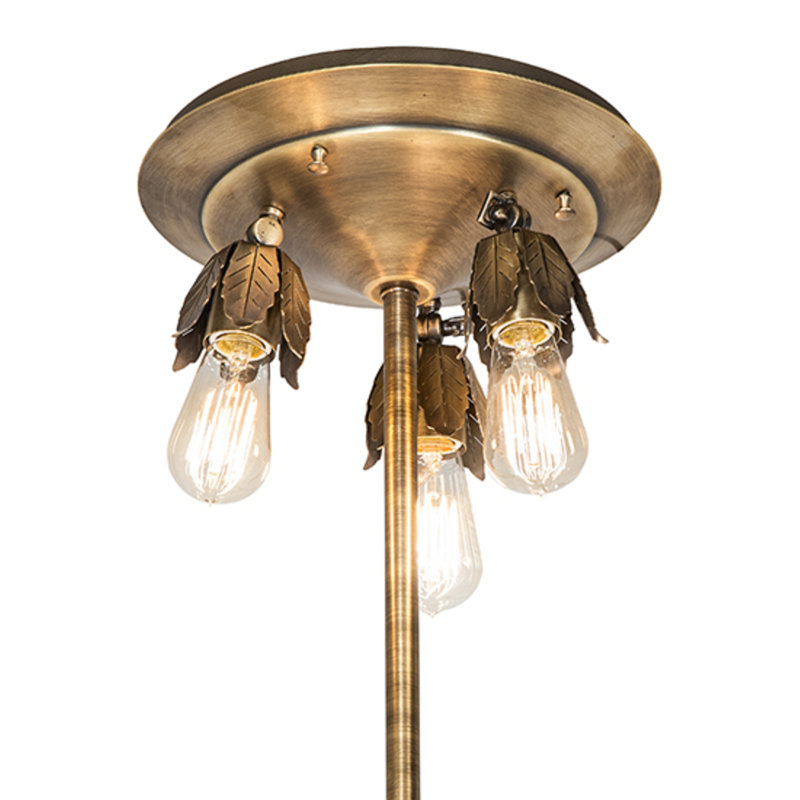 Frederick 11 - Light Pendant, Iridized Amber