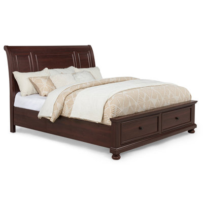 Grand lit-bateau Claribelle Cherry