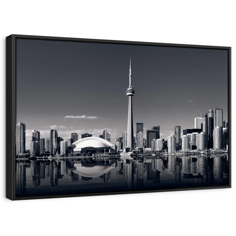 «Monochromes de Toronto, art mural», H 9 po x l 13 po