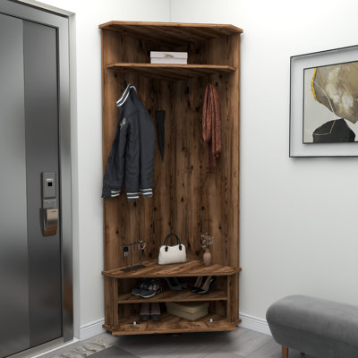 Shoe Storage Hall Tree Lacynda