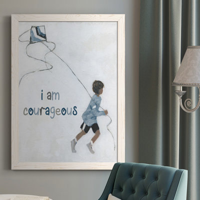" Boy Flying Kite "