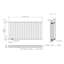 Oval Panel Radiators-65205625-65205628