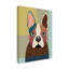 'Boston Terrier' Graphic Art Print on Wrapped Canvas-27490198