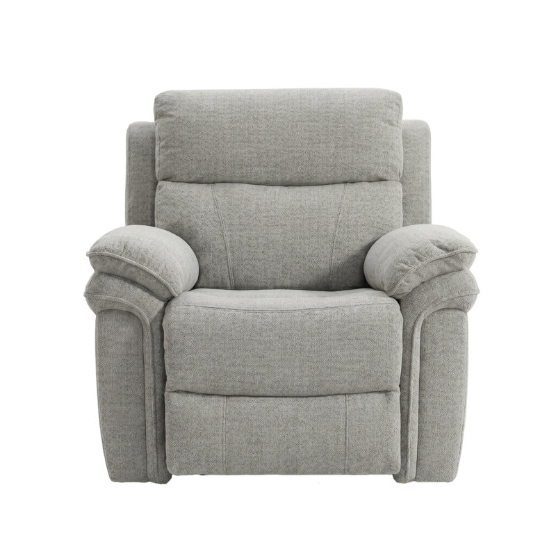 Coombs 106cm Wide Standard Recliner, Grey