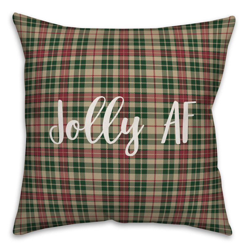  Coussin Jolly AF in Tartan, Coussin décoratif