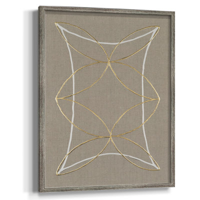 Hyperbola II Framed Print - Solid Wood