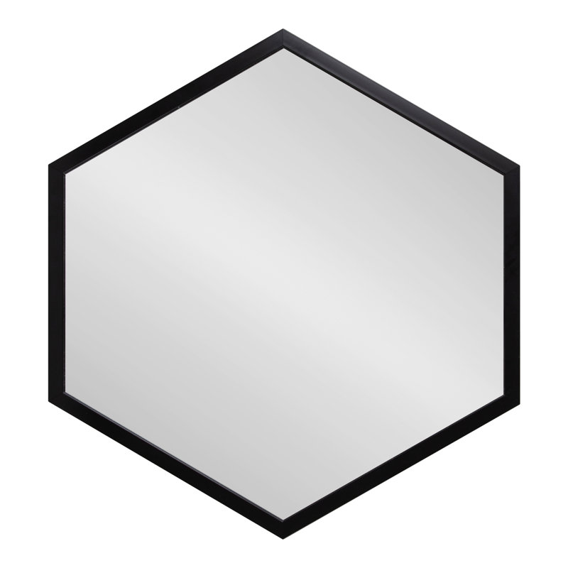 Effervescence Mirror, Black, 24" x 26"