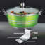 SQ Professional Metallic 5 - Piece Non-Stick Aluminium Cookware Set- Induction Ready-1316274054
