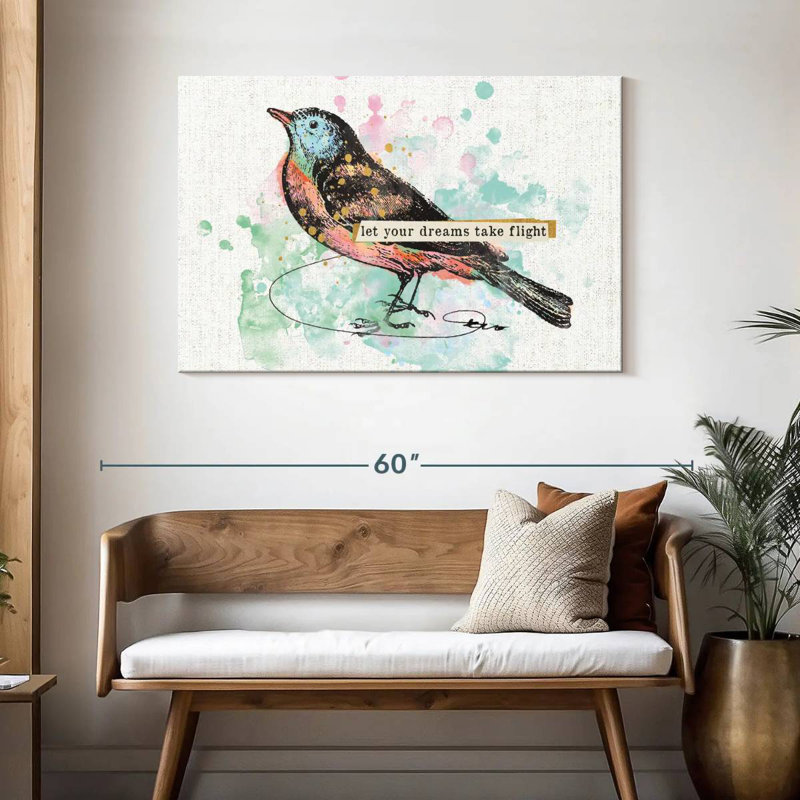 Brampt Thoughtful Wings II, 30" H x 45" W