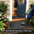 Mayberry Rug Weather Guard Door Mat, Made in the USA, Heavy Duty Entrance Mats, Commercial Office Doormat, Waterproof, Vinyl Backing, Boot Scraper, Gray 2'x4'-119783231