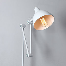 Culpeper Armed Sconce, White