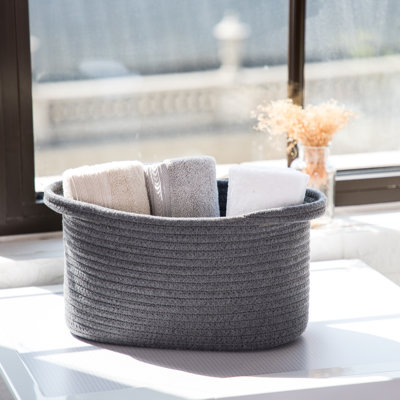 Gracie Oaks Fabric Basket