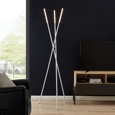Lampe trépied à DEL 74 po Simmons