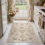 Geometric Floral Washable Non-Slip Area Rug-129040784-129040778