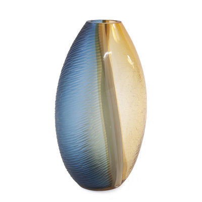 Carthage Handmade Glass Table Vase