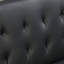 Structure en bois, pieds en acier inoxydable, futon, canapé en PVC
