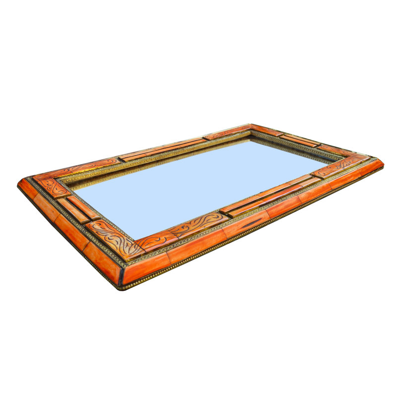 Flat Bone Wall Mirror