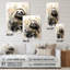 Asian Art Sloth Sumi - Art asiatique, art mural acrylique moderne-1667535054