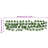 vidaXL Artificial Grape Leaf Trellis Expandable Green-1135156798