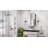 Arch Metal Framed Storage Medicine Cabinet With Beveled Mirror-1817838013-1814590296