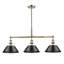 Luminaire suspendu pour îlot de cuisine 3 lumières Bisto-20240254-20240252