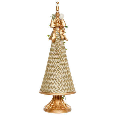 Holiday Tree With Bow- 26 Inches
