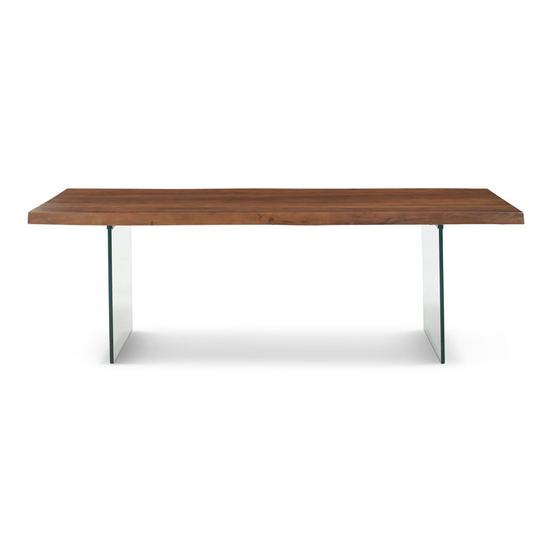 Table de salle à manger Colin, H 29,75 po x L 92 po x l 40 po, Americano