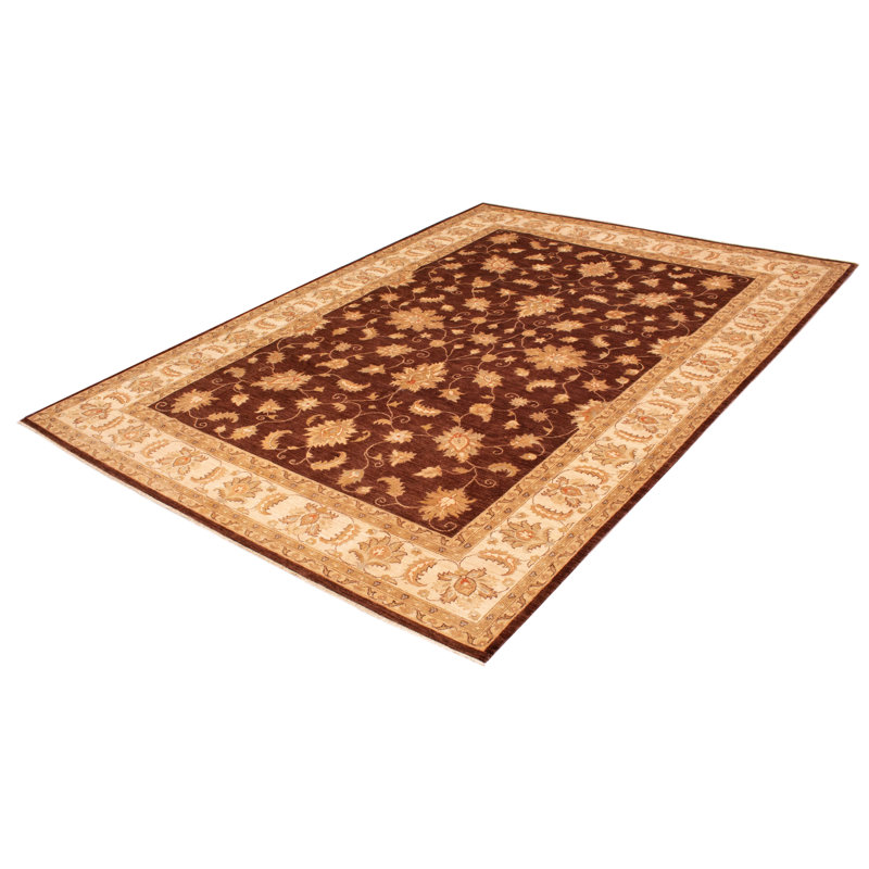 Tapis brun foncé Chobi Finest 10 po 1 po x 13 po 9 po