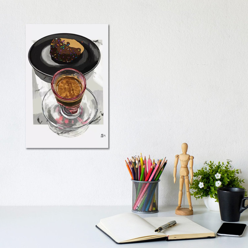 Squibb & Rise by Sunflowerman - Gallery-Wrapped Canvas Giclée on Canvas, Canvas, 20.32 cm H x 30.48 cm W