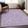 Premium Machine Washable Prisco Lavender Rug