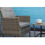2-Sitzer Lounge-Set Buchan aus Polyrattan