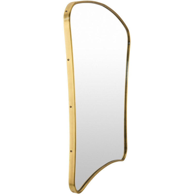 Estrella Arch Brass Mirror