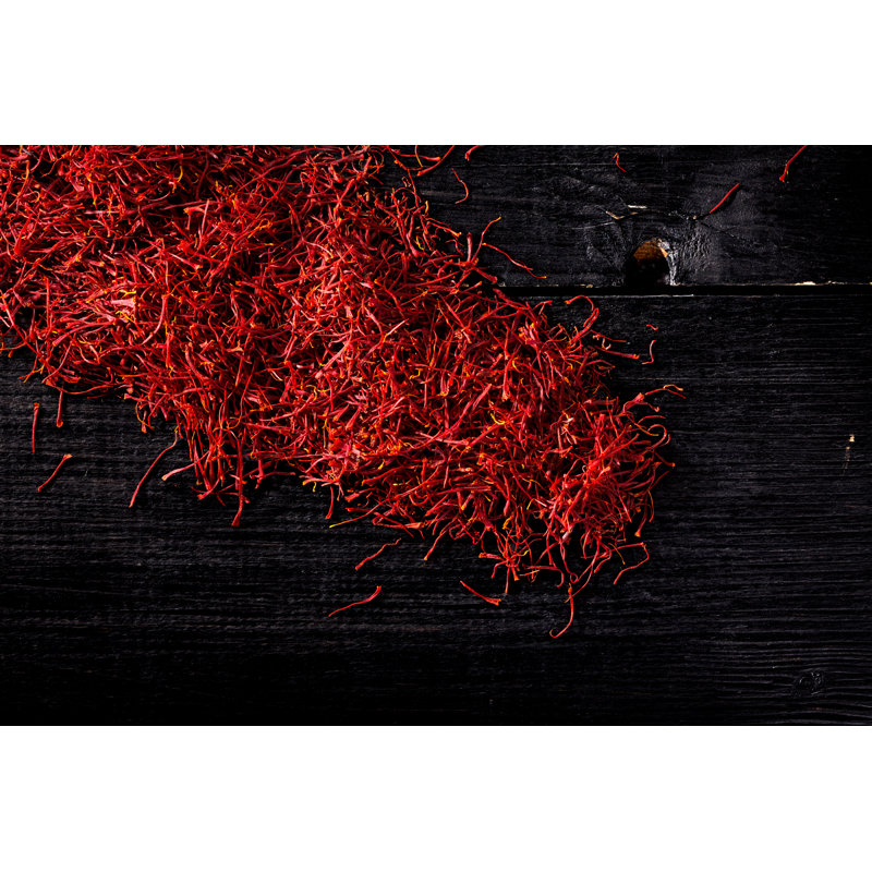 Saffron by Orinoco-art - Wrapped Canvas Print, 30cm H x 46cm W x 3.8cm D