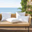 Coussins décoratifs d'extérieur, coussins décoratifs résistants à l'eau, coussins décoratifs de qualité supérieure pour coussin de balancelle