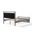 Lit plateforme en tissu Boucle-581335792