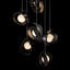 Luminaire suspendu géométrique à 9 lumières Riza-88501234-88501244