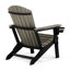 Chaise Adirondack pliante, noire-1930660650