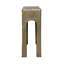 Console Morris, 47 po, laiton antique