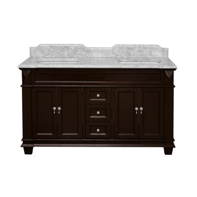 Ensa 60'' Double Bathroom Vanity with Top