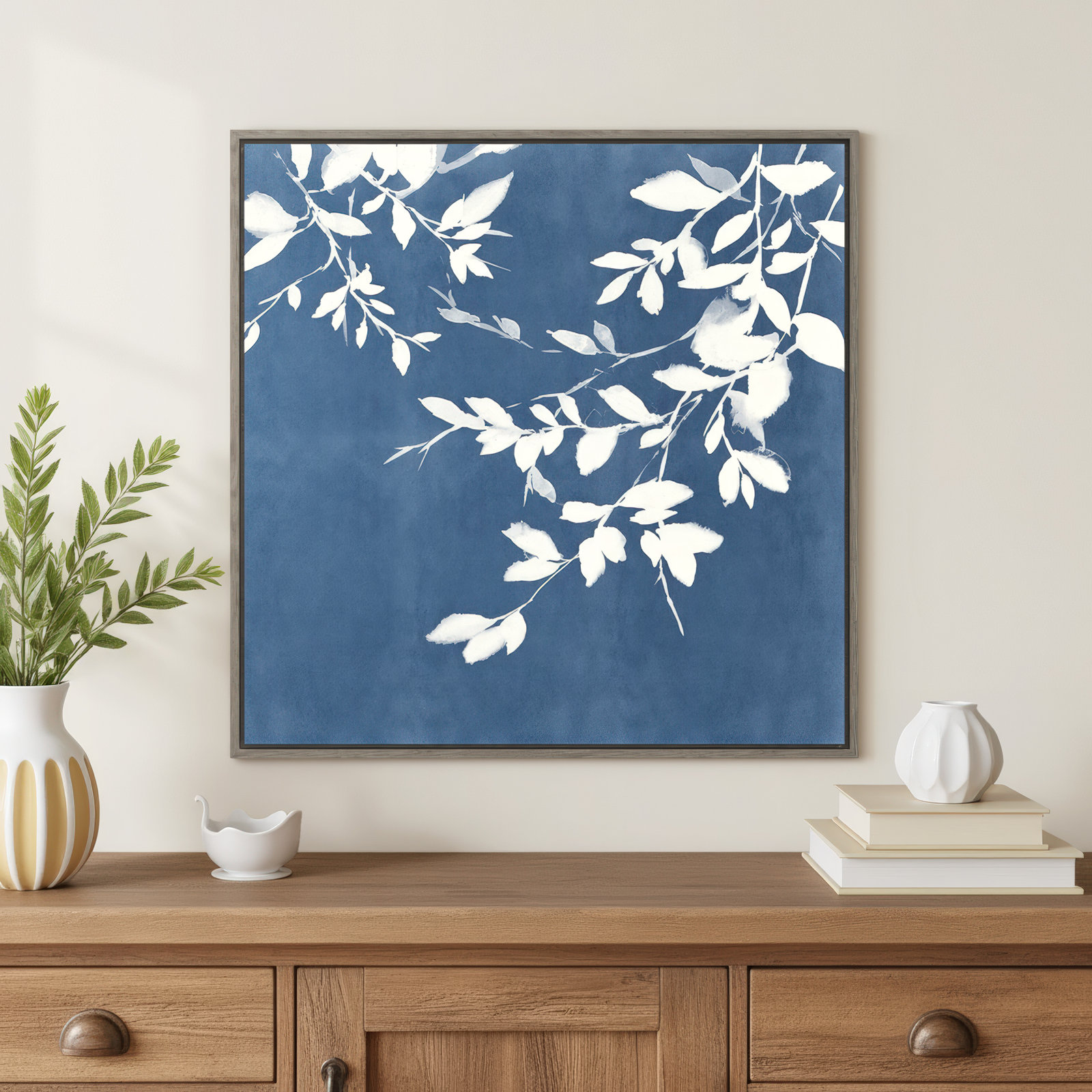 Indigo Sky I Canvas Painting