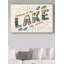 Art mural sur toile tendue - Janelle Penner «Vintage Lake I», art mural pour salon, chambre à coucher ou bureau - 16 x 24-31879166