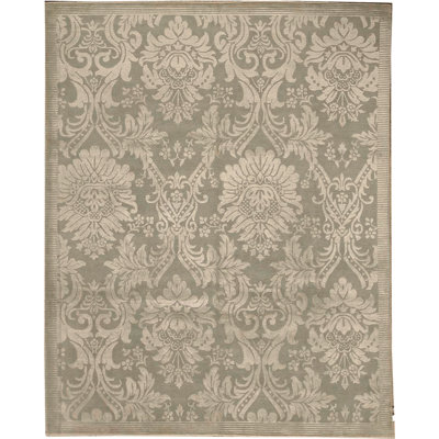 Hand Woven Wool Floral Area Rug