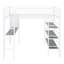 Lit Loft en métal avec 3 couches de tablettes et de bureau, lit élégant en métal avec tableau blanc-1951047445-1950575452